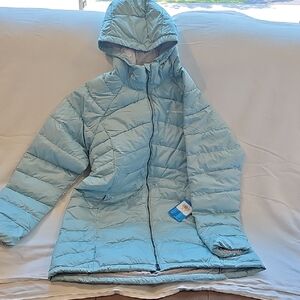 Columbia Sky Blue Quilted Jacket